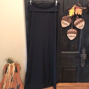 LulaRoe Black Maxi XS